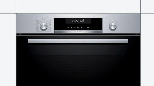 Bosch HBG5780S0 - Série 6, Four encastrable - Multi-fonctions - Pyrolyse - Grande capacité de 71 L - 3600 W - Inox