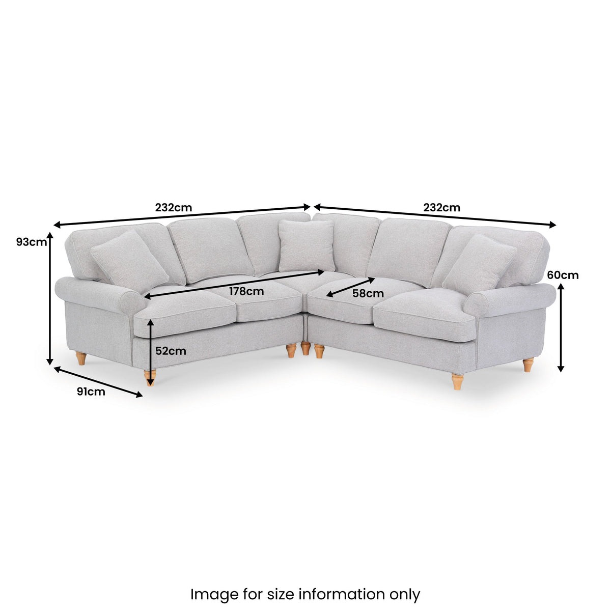 Alfie Large Corner Sofa