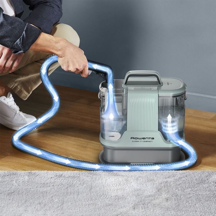 Rowenta, Shampouineuse, Détacheur nettoyeur de tapis rapide/facile, Clean It, IN5020F0