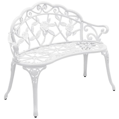Banc de jardin en métal