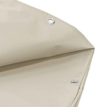 TECPLAST Bâche pour Carport Ivoire 2x2 m XP640CP - Garantie 10 ans - Toile PVC étanche pour abri de voiture - Made in France
