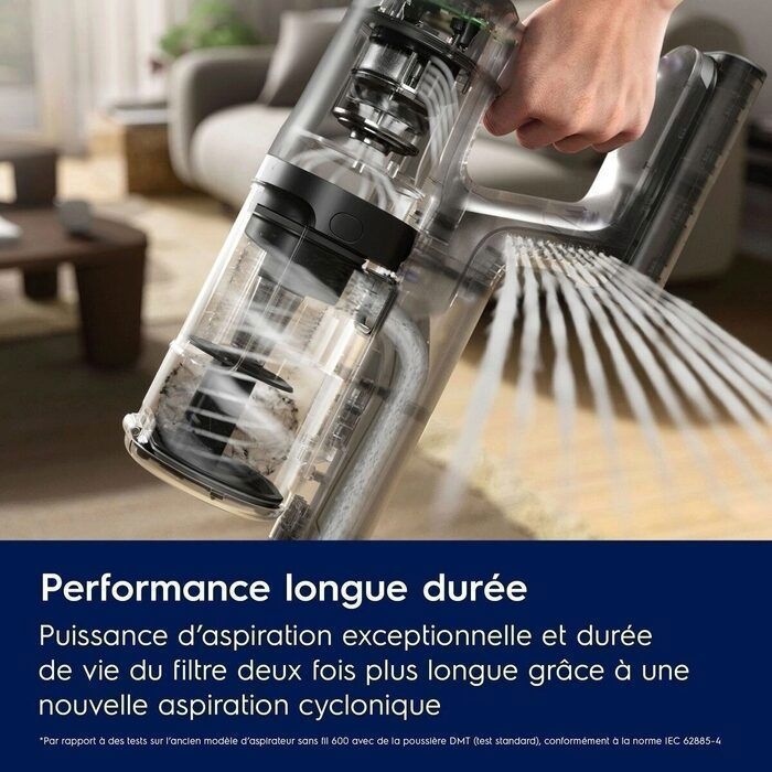 Aspirateur balai sans fil Electrolux 600 Electrolux EP61CB21WG Beige