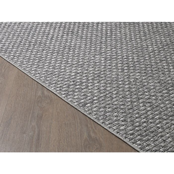 Tapis d'extérieur - THE CARPET - Maldives - Boho - Résistant - Gris - 140 x 200 cm