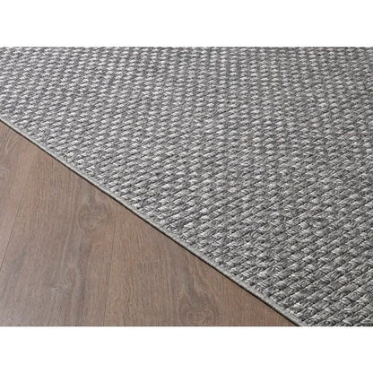 Tapis d'extérieur - THE CARPET - Maldives - Boho - Résistant - Gris - 140 x 200 cm