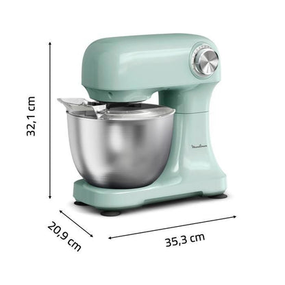 Moulinex Bake Partner, Robot pâtissier, Puissance de 1 100 W, QA525810
