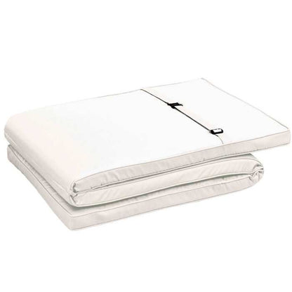 Lot de 2 coussins bain de soleil polyester bleu 186 x 53 x 5 cm Picchu - Oviala