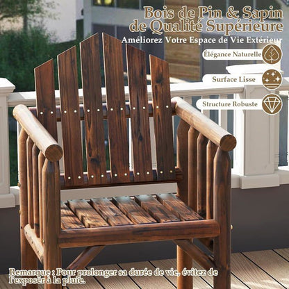 Lot de 2 Chaises de Jardin Extérieur Pliable COSTWAY, Cadre Léger en Aluminium, Dossier Réglable en 4 Positions, Sac Isotherme