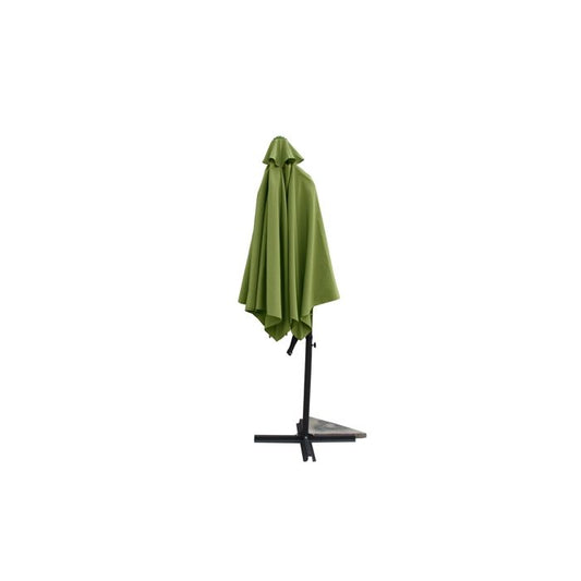 Alcudia Vert - Parasol rond avec système d'ouverture rapide