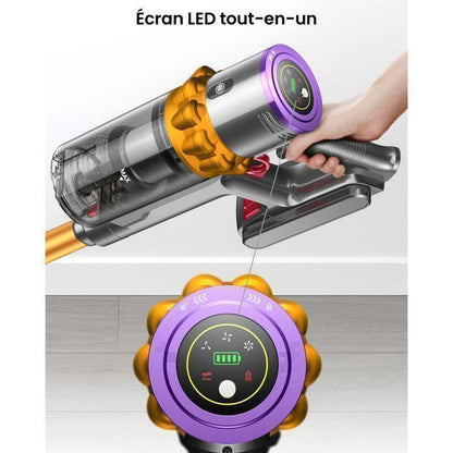 Aspirateur Balai Sans Fil - YOIMOIMO - 650W - 70000 Pa - 70 Min - Charge rapide sur le support - Vidange D'Une Seule Main