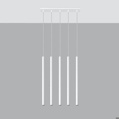 Suspension en Acier - NOVASTEL - Blanc - IP20 - Max 8W LED - G9 - Style Moderne