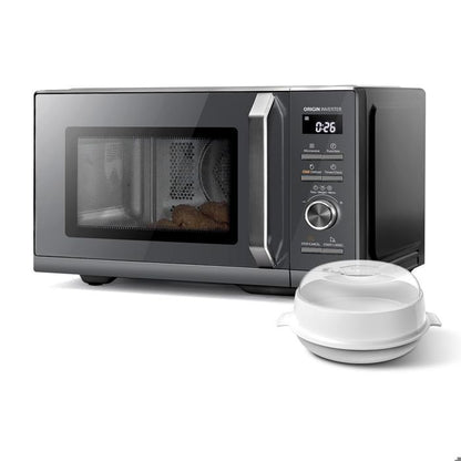 Micro-ondes combin pose libre MW3-SAC26SF(BK) 26L, 900W  Gril 1000W  Convection 2100W - Connection WiFi & Friteuse sans huile