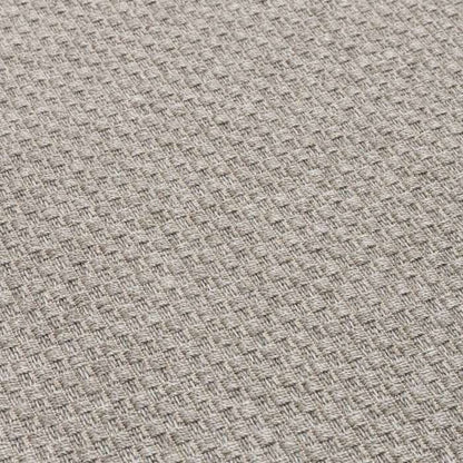 Tapis d'extérieur/intérieur aspect jute gris 160x230