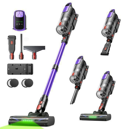 BUTURE VC90 Aspirateur Balai sans Fil – 65 kPa/600W/60 min – SmartSpeed– Charge rapide –Batterie amovible- Idéal sols durs & tapis