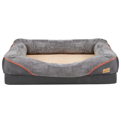 BingoPaw Panier Chien XXL Lit pour Chien Grande Taille Coussin pour Chien Déhoussable Orthopétique 97 x 72 x 30 cm
