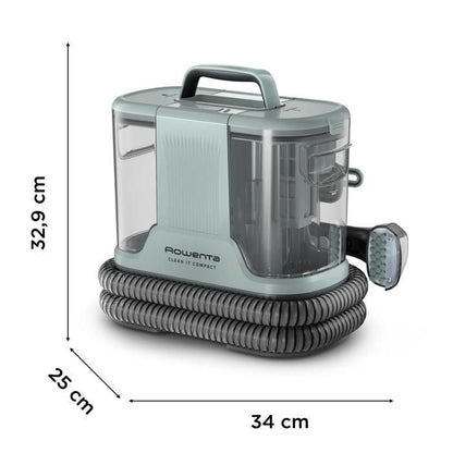 Rowenta, Clean It Compact, Shampouineuse, Détacheur, Nettoyeur portable, Design compact, IN3020F0