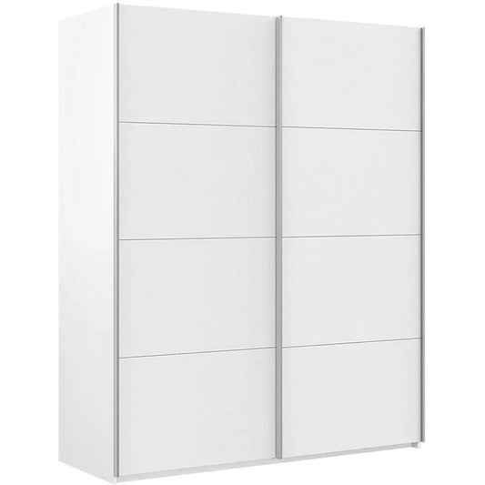 Armoire avec 2 portes coulissantes - Longueur 150 x Profondeur 60 x Hauteur 200 cm