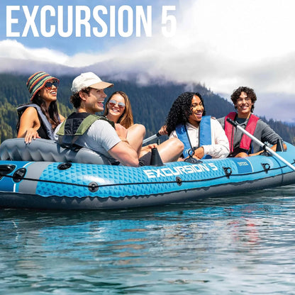 Intex Excursion 5 Bateau 66325NP (gonflé: 366 x 168 x 43 cm)