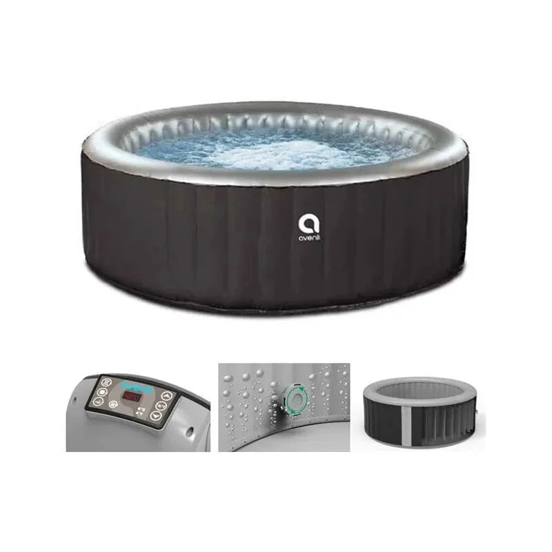 Avenli - jacuzzi gonflable - 3 personnes - Ø 135 cm - 686L