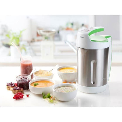Blender chauffant DOMO – gris - 2,2 L – 7 programmes – 1000 Watt - DO716BL