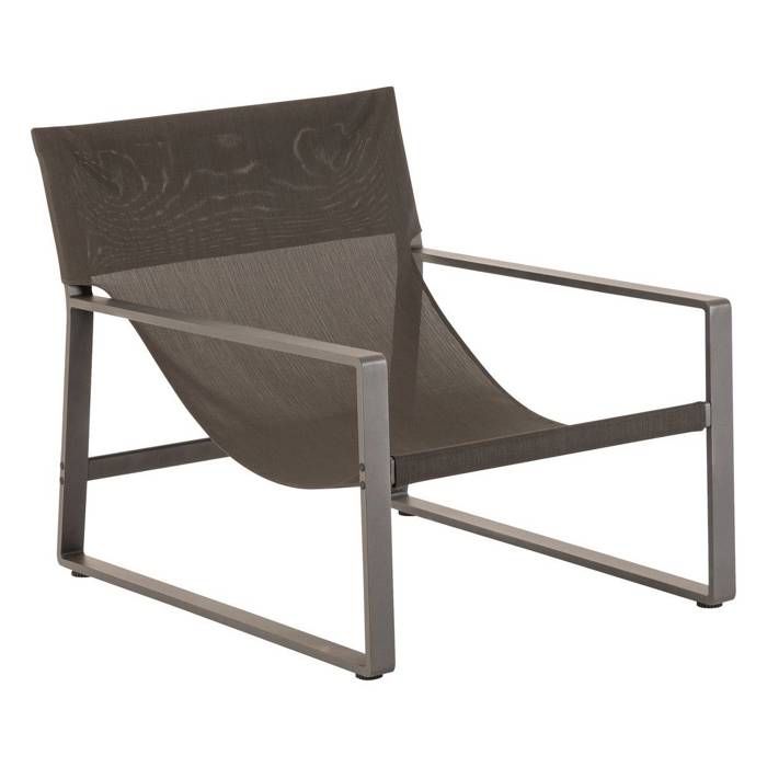 Fauteuil relax de jardin "Lambinio" blanc en aluminium en acier traité en epoxy - Hespéride