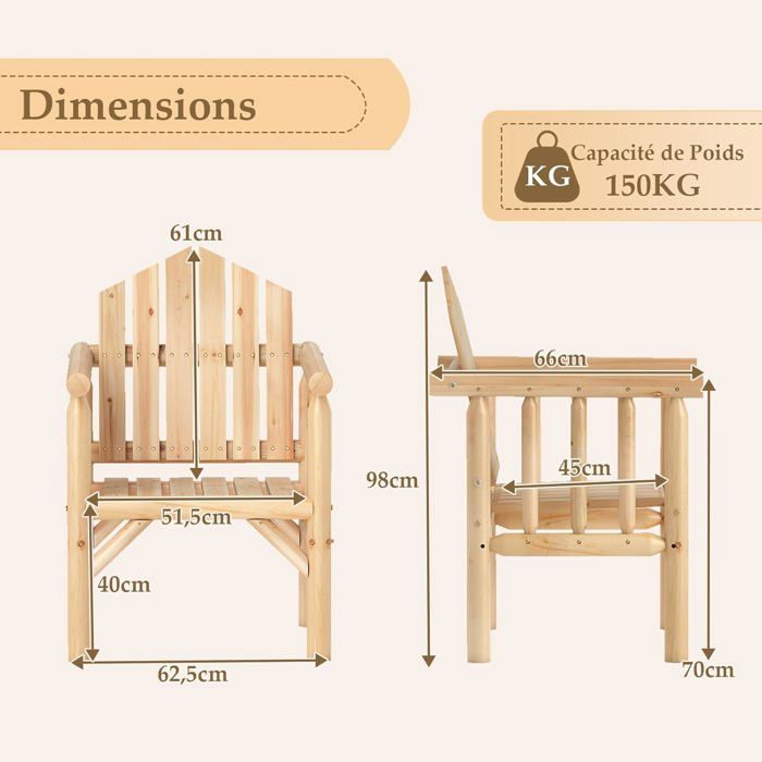 Lot de 2 Chaises de Jardin Extérieur Pliable COSTWAY, Cadre Léger en Aluminium, Dossier Réglable en 4 Positions, Sac Isotherme