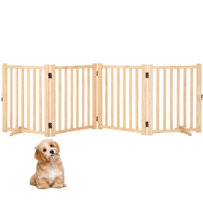 Cage pour Chien en Bois Rustique avec Double Porte – Meuble d'Appoint Style Ferme Cage pour Chien Meuble 80×60x66cm, Brun