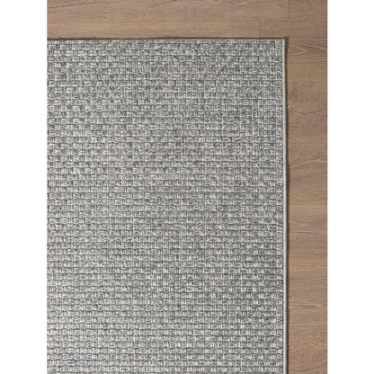 Tapis d'extérieur - THE CARPET - Maldives - Boho - Résistant - Gris - 140 x 200 cm