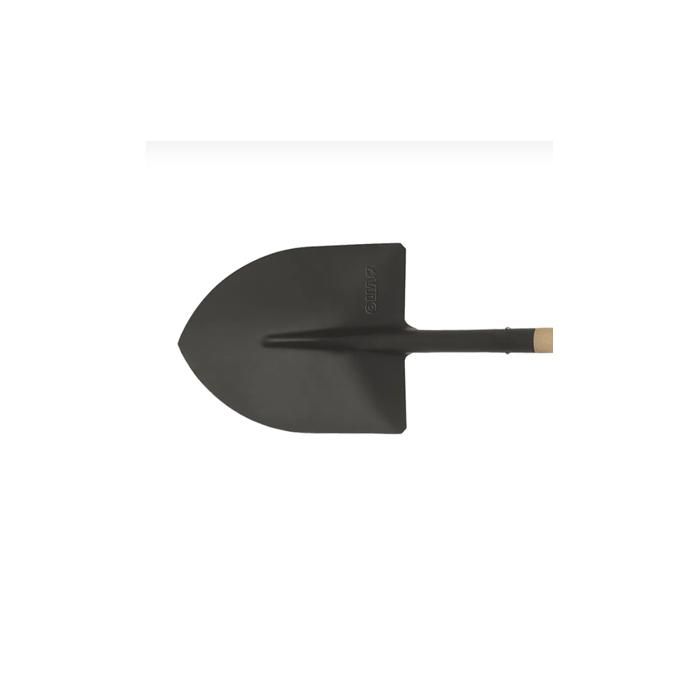 Pack 4 outils de jardin Acier Manche en Bois Fourche + Pelle carrée + Pelle ronde + Bêche VITO