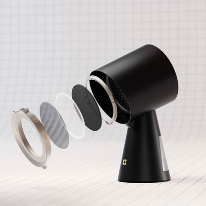 CIARRA Hotte Aspirante Portable Pose Libre Extracteur de Cuisine 3pcs Filtres Blanc