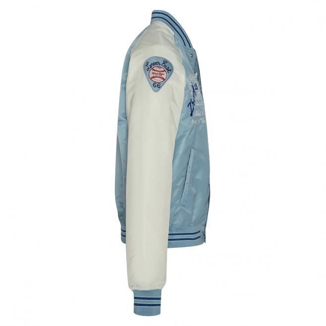 Blouson Schott Varsity PRINCETON 2 - SCHOTT - Bleu - 100% Nylon