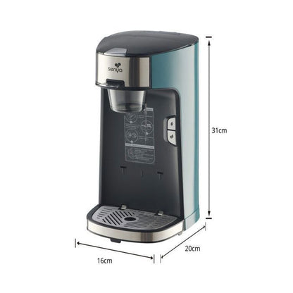 Machine à thé vrac ou sachet SENYA - Théière électrique crème - Tea Time