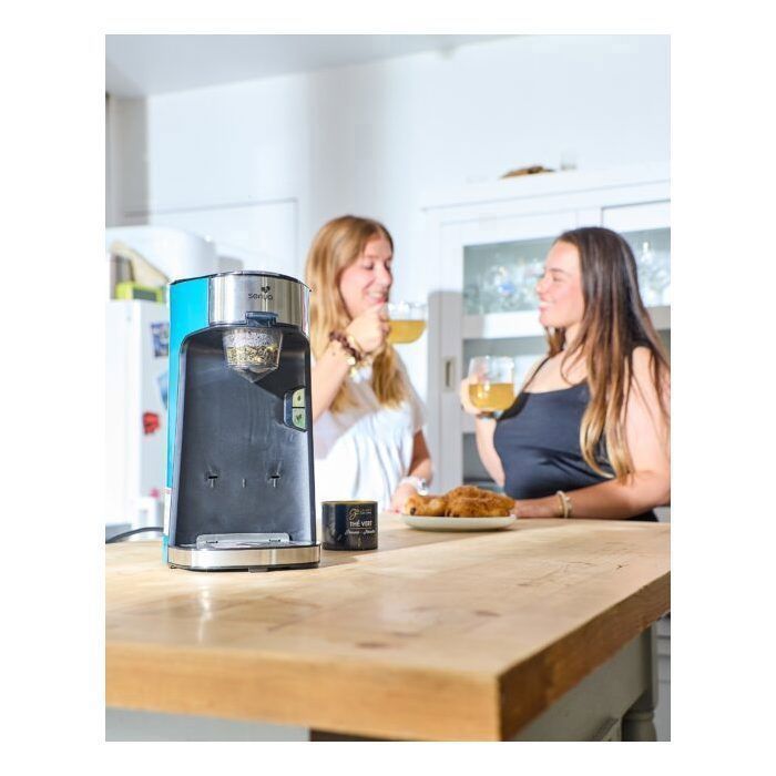 Machine à thé vrac ou sachet SENYA - Théière électrique crème - Tea Time