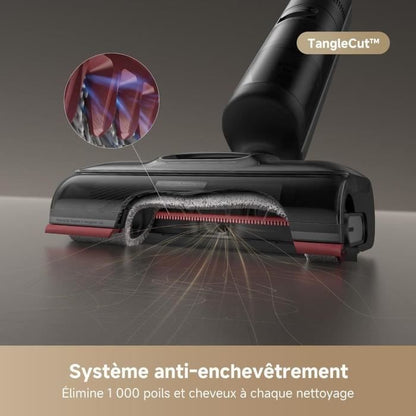 ASPIRATEUR Balai Aspirateur Laveur DREAME H12 Pro FlexReach, porte  Plat  180,schage 5 Min,18 kPa,Nettoyage Deux Bords