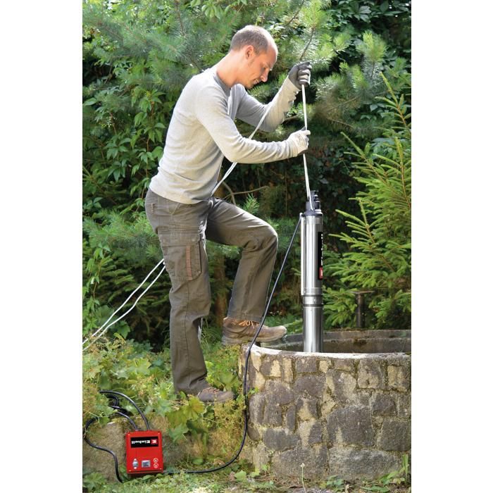 Einhell Pompe immergée GC-PP 900 N (900 W, Profondeur d'immersion 7m, Câble 10m)