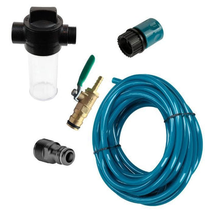 Sillar Perche télescopique avec système d'alimentation en eau intégré pour le lavage des vitres et du photo - 7,37mvoltaïque