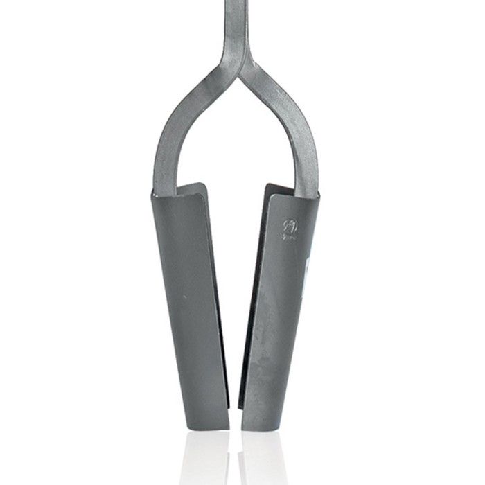 Pack 4 outils de jardin Acier Manche en Bois Fourche + Pelle carrée + Pelle ronde + Bêche VITO
