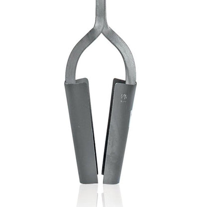Pack 4 outils de jardin Acier Manche en Bois Fourche + Pelle carrée + Pelle ronde + Bêche VITO