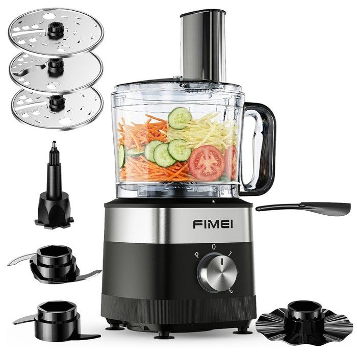 Robot culinaire - FIMEI - HGM-420 - 800W - Bol 1,5 L - 3 vitesses + Pulse