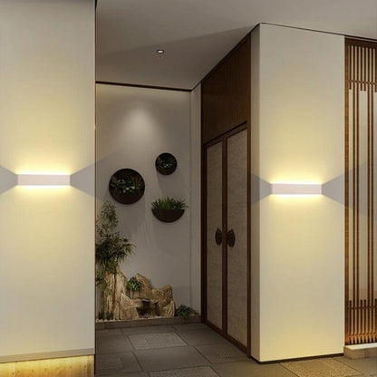 Applique murale - SMOTOP (lot de 2) - Noir - LED 6W - 24 cm