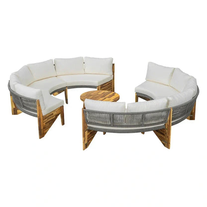 6-Person Outdoor Seating Group with Cushions & 1Coffee Table