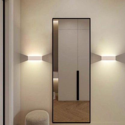 Applique murale - Moderne SMOTOP - Lot de 2 - LED 6W blanc froid - IP65 41 cm