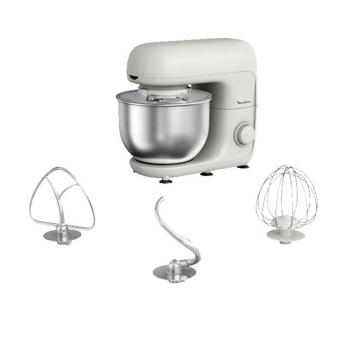 Moulinex Bake Partner, Robot pâtissier, Puissance de 1 100 W, QA525810