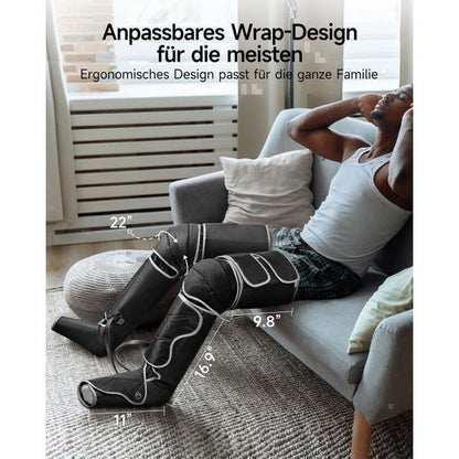 Masseur pour jambes, ALLJOY, avec fonctions de chauffage et de pression réglables, plusieurs intensités, cadeau pour les aînés