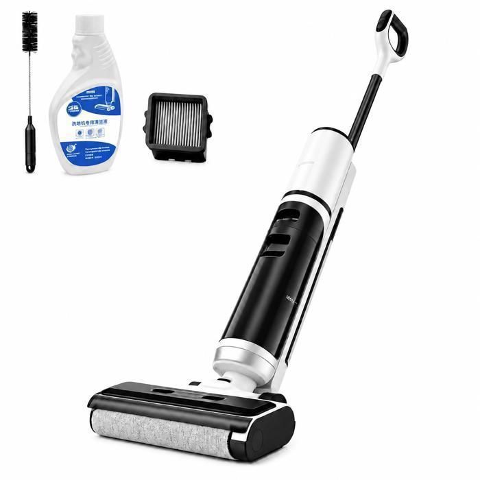 LARESAR M5 Aspirateur laveur 3‑en‑1 sans fil – 25 kPa– Auto‑nettoyage – Système de séchage – Anti‑odeurs – LED – Anti‑enchevêtrement