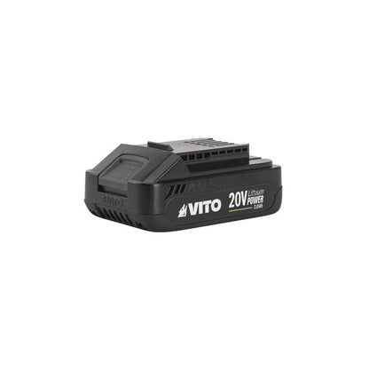 Coupe Bordure sans fil avec Batterie 20V 3.0AH + Chargeur + Jeu de 20 lames coupantes Mat télescopique VITO