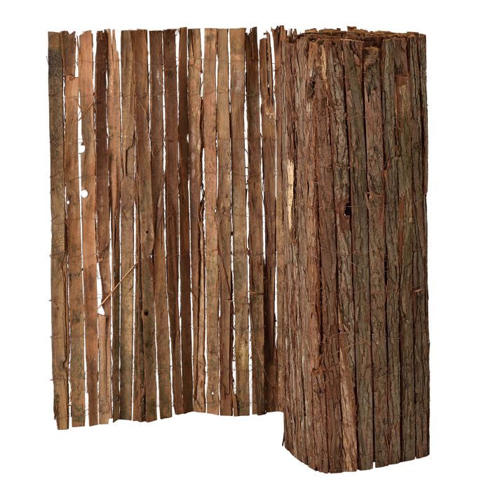 Canisse en écorce Zamora 300 x 160 cm naturel