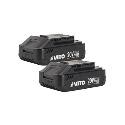 Coupe Bordure sans fil avec Batterie 20V 3.0AH + Chargeur + Jeu de 20 lames coupantes Mat télescopique VITO