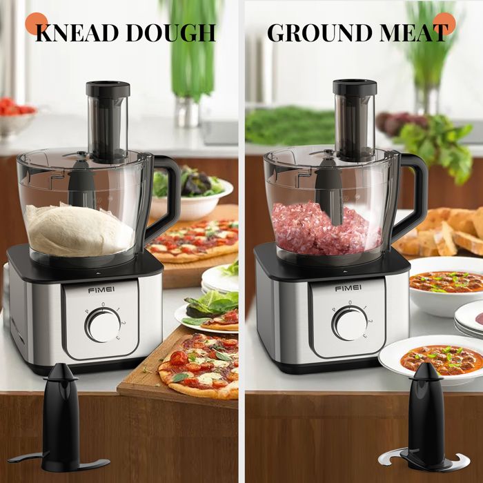 Robot culinaire - FIMEI - HGM-420 - 800W - Bol 1,5 L - 3 vitesses + Pulse