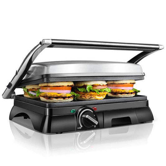 Aigostar Presse à Panini 2000W : Grille-Sandwich avec Plaque Antiadhésive Extra-Large