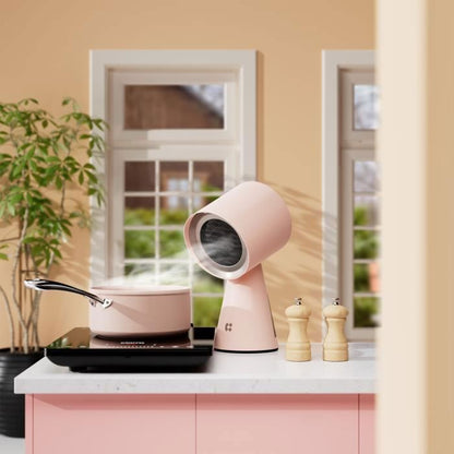 CIARRA Hotte Aspirante Portable Pose Libre Extracteur de Cuisine 3pcs Filtres Blanc